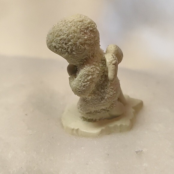 RETIRED 1993 Dept 56 Snowbabies Mini Pewter Figure "Now I Lay Me Down To Sleep" - Picture 7 of 8